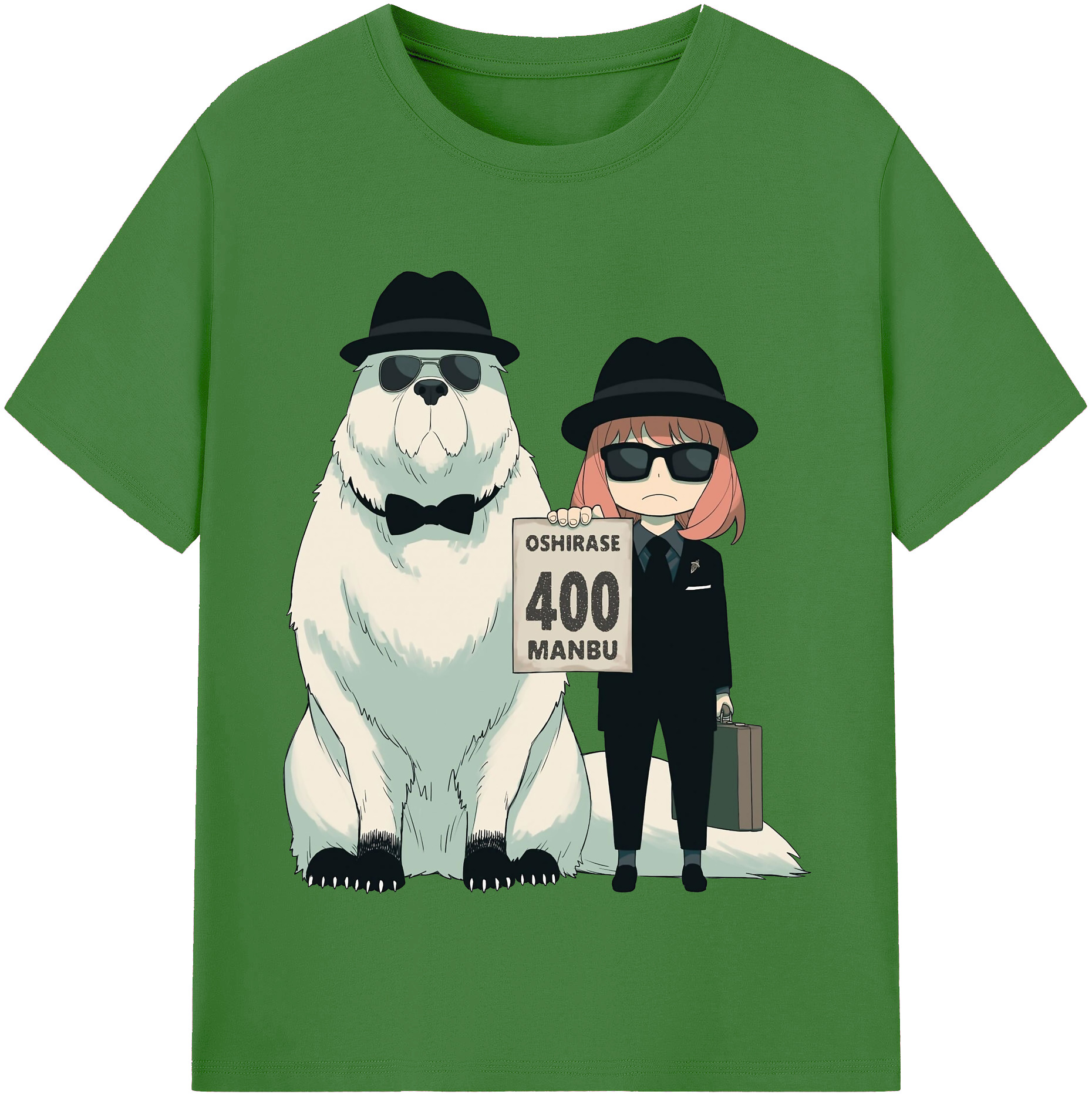 （画像用） SPY×FAMILY间谍家家酒 レディースカジュアルプリントTシャツ（綿100％）